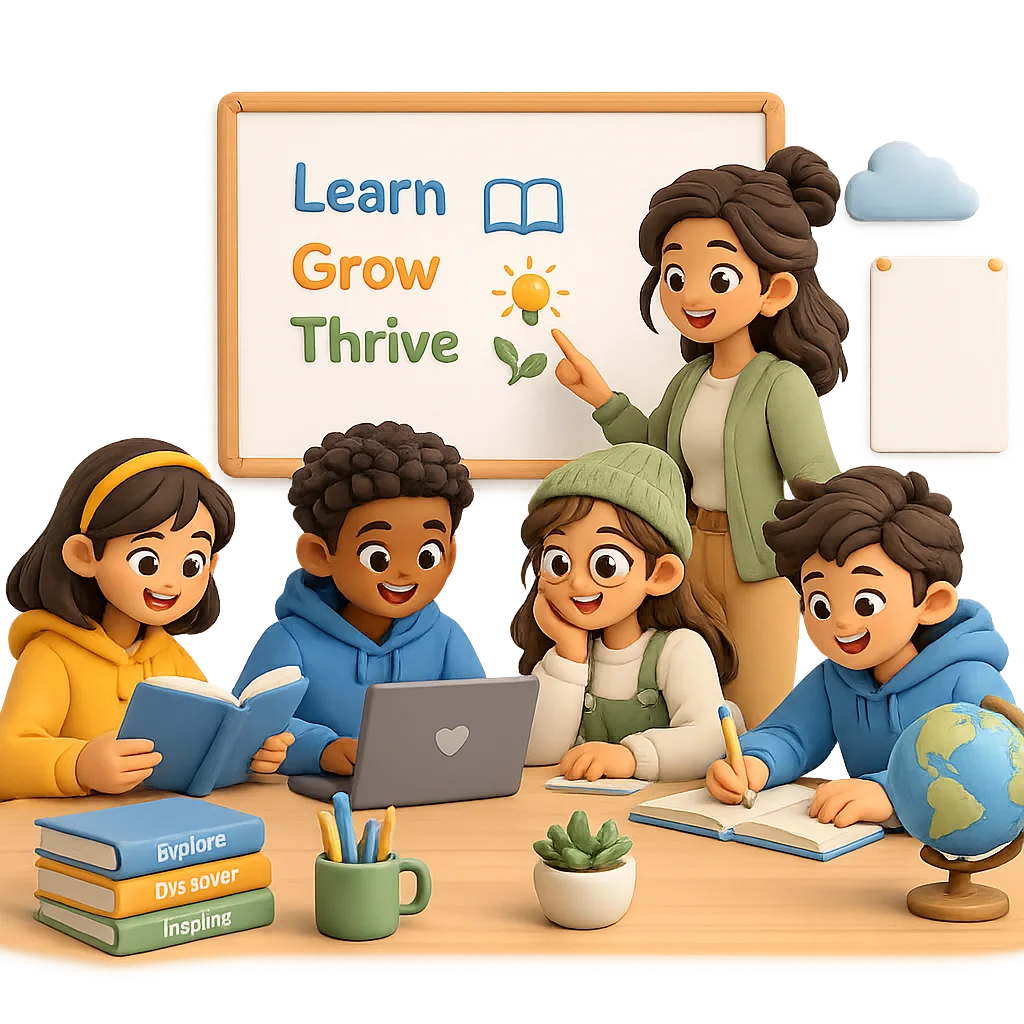 Children learning together